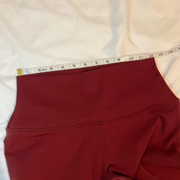 ALO Yoga Burgundy Leggings - Picture 6 of 6